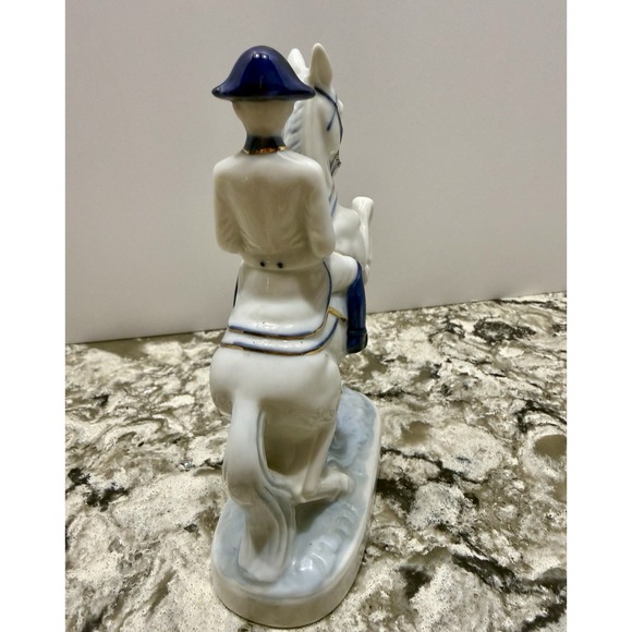 Wien Hofreitschule Riding School Lipizzaner Horse Soldier Rearing Figurine 6.5" - Picture 11 of 12